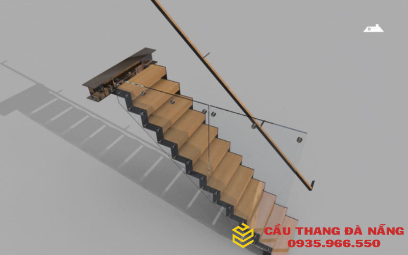 Một số đặc điểm cấu tạo của mẫu cầu thang này 
